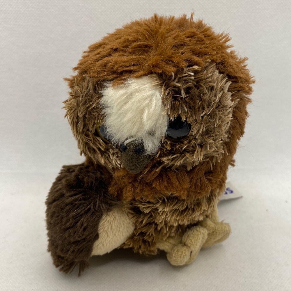Telus Owl K&M Wild Republic Plush 2011 Stuffed Animal 6” Toy Promotional